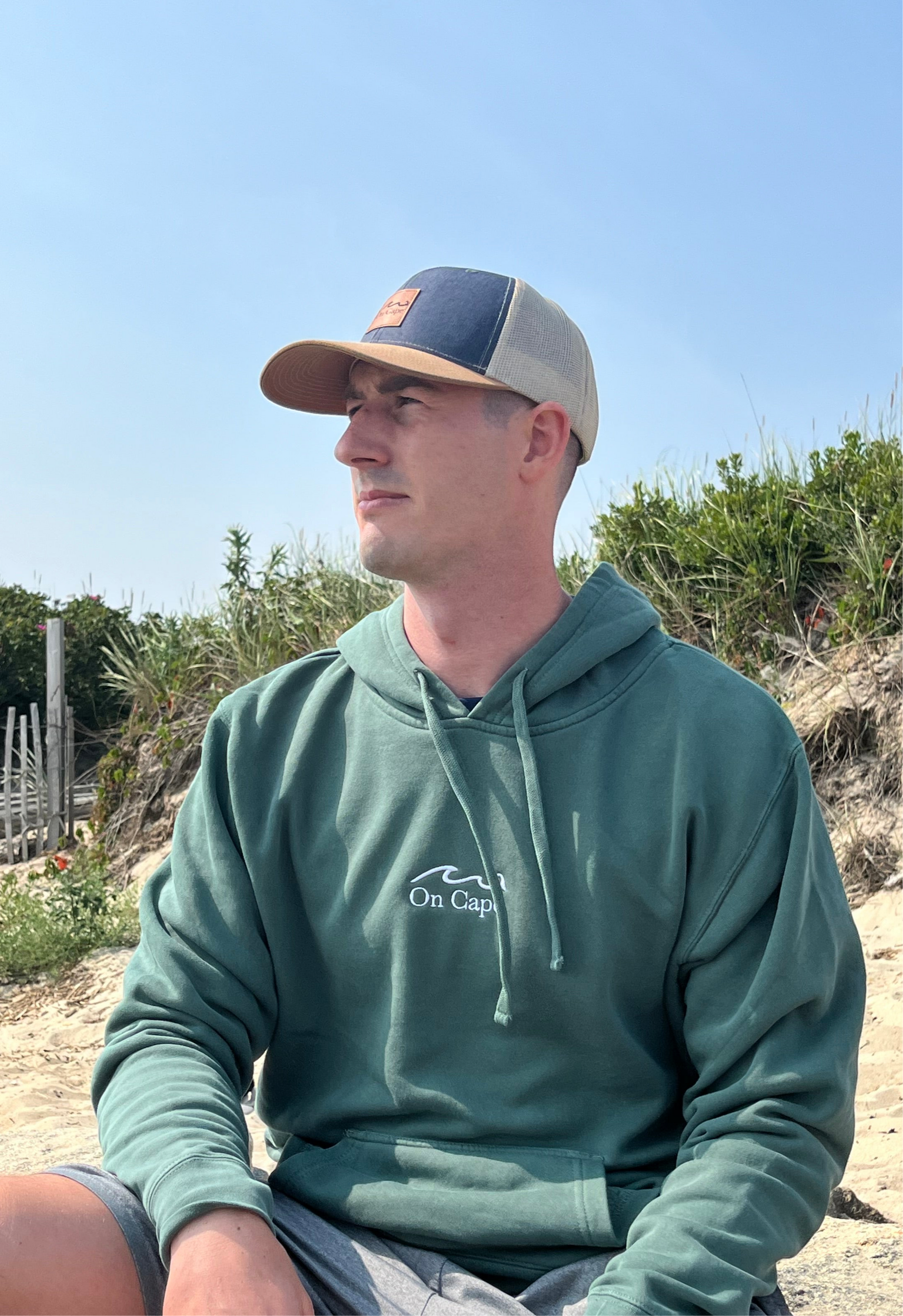 Sea Glass Green Hoodie – On Cape Clothing