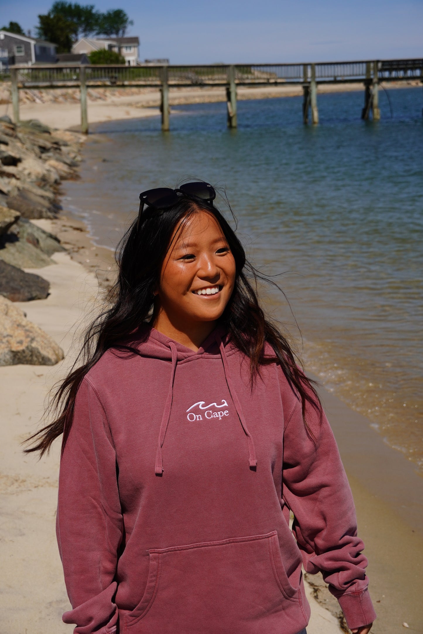 Cranberry Red Hoodie