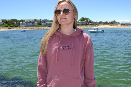 Sunset Red Hoodie