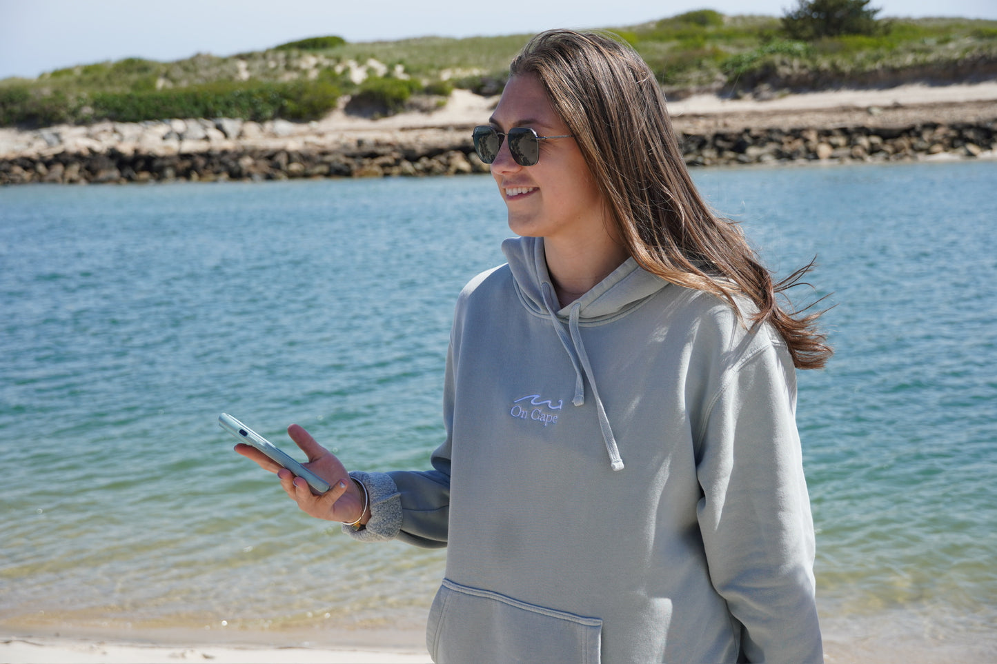 Sea Foam Green Hoodie